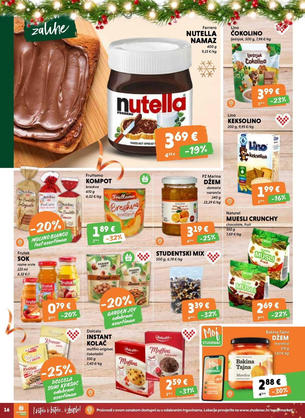 Katalog Studenac od 5. prosinca do 11. prosinca 2024. - Pregled Stranica 16