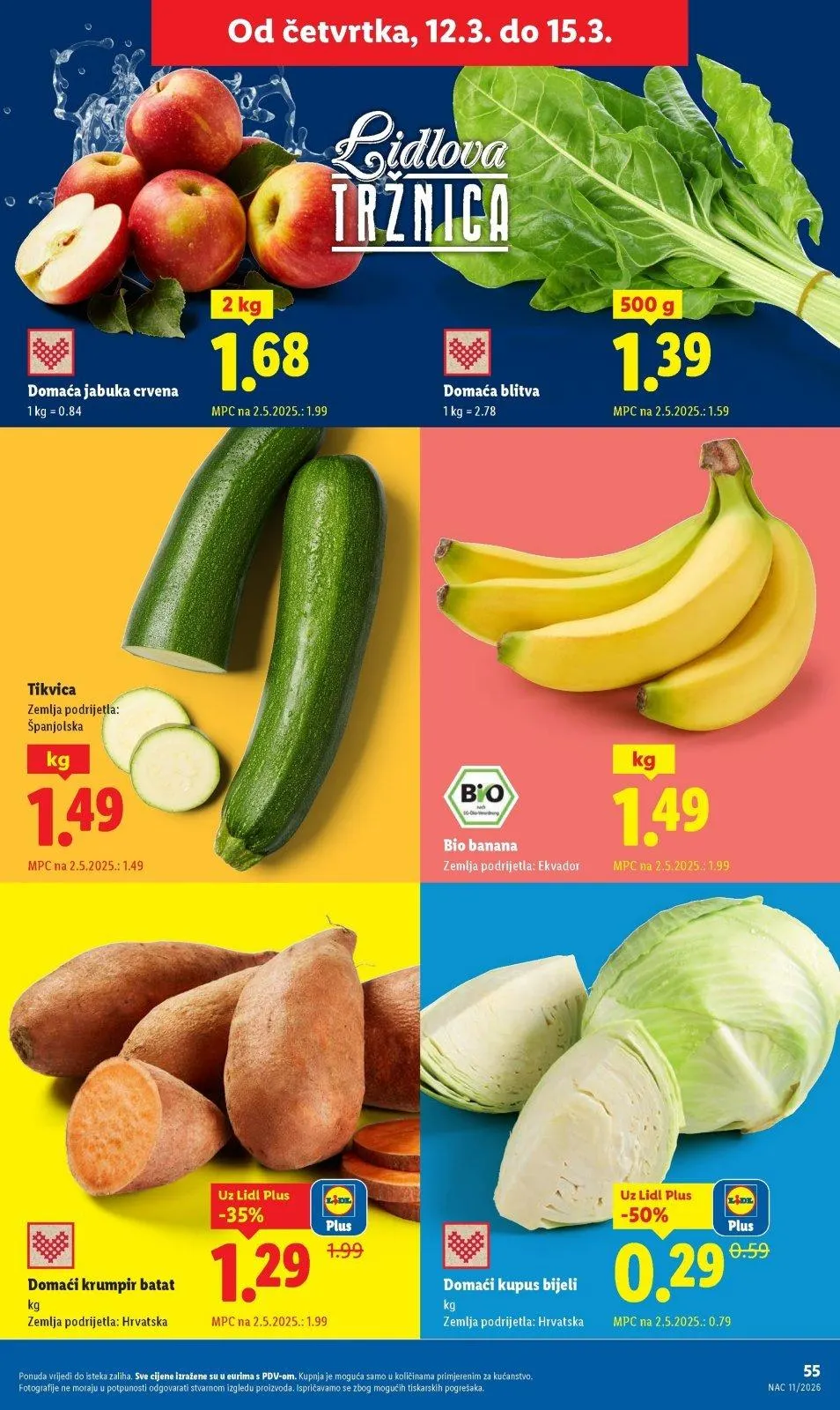 Katalog Lidl katalog do 15.03.2026 od 5. ožujka do 15. ožujka 2026. - Pregled Stranica 55