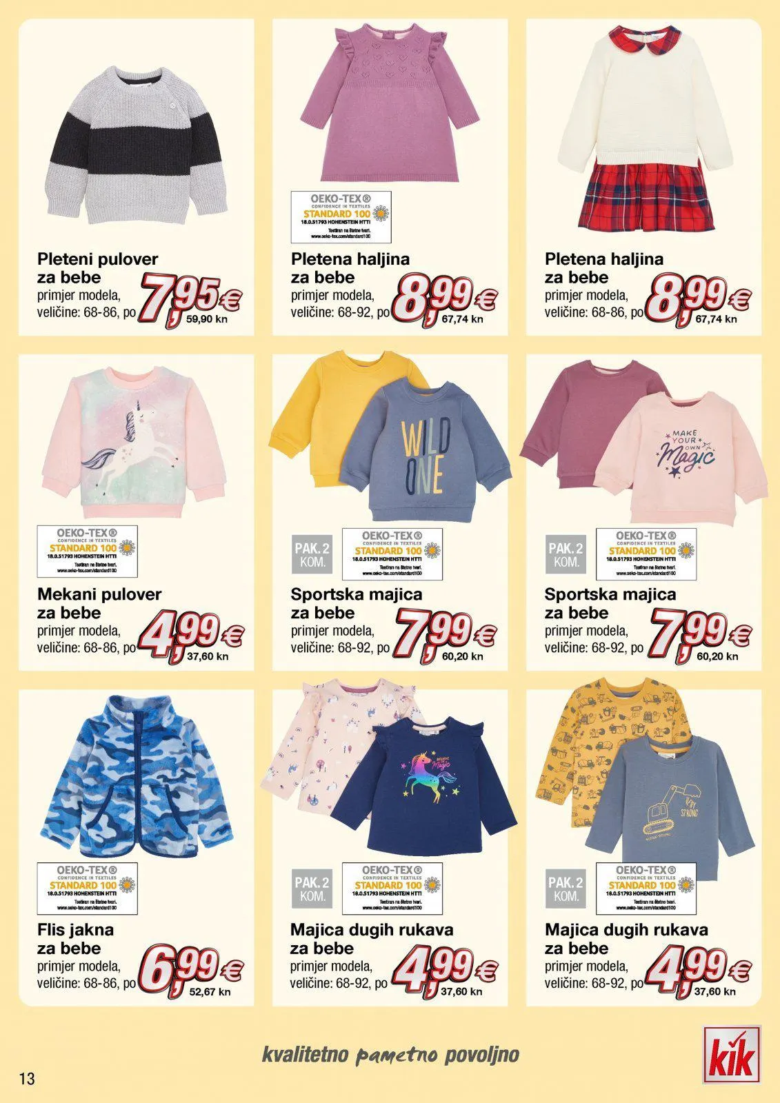 Katalog KiK katalog do 17.09.2023 od 8. rujna do 17. rujna 2023. - Pregled Stranica 13
