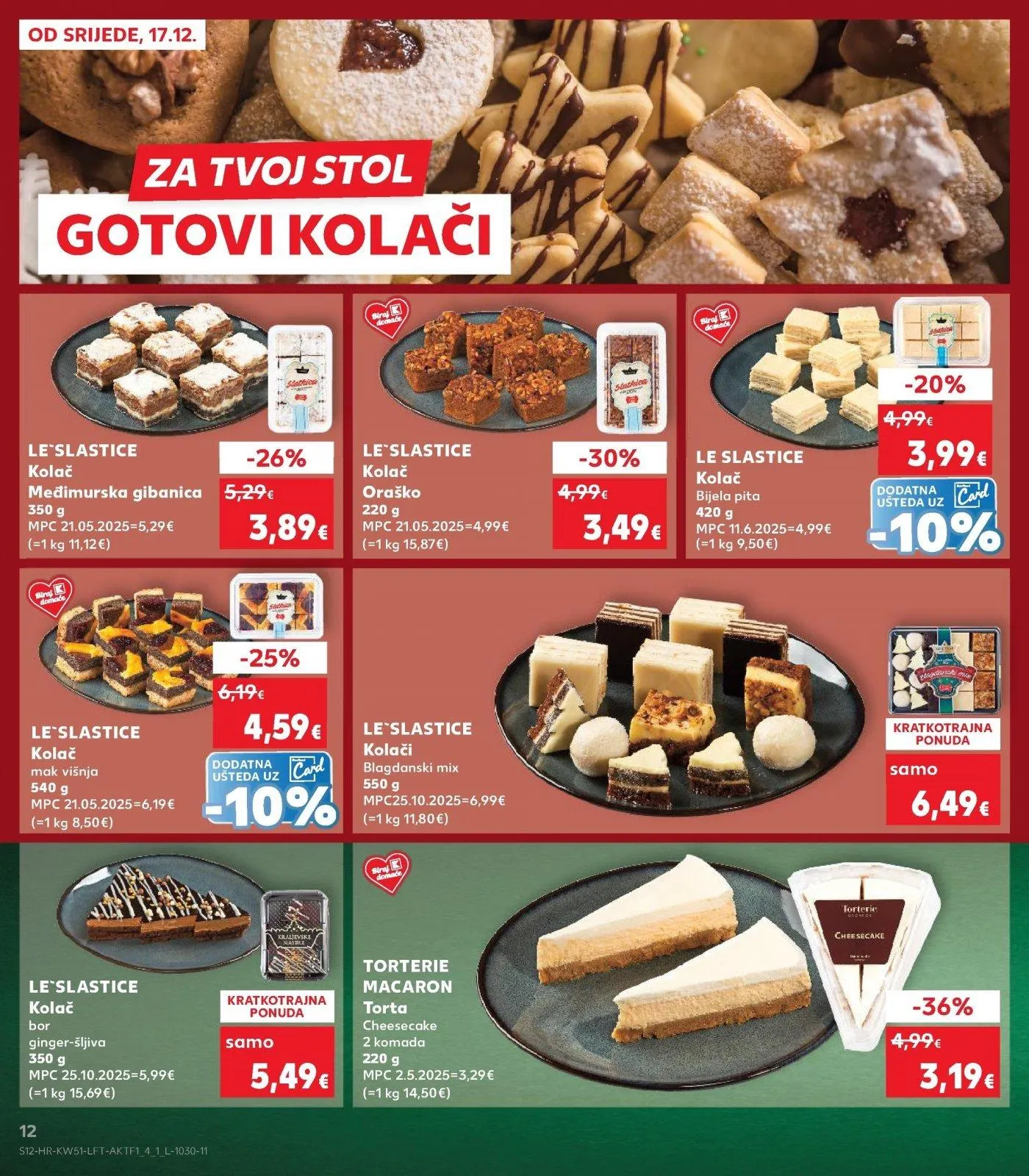Katalog Kaufland katalog do 26.12.2025 od 17. prosinca do 26. prosinca 2025. - Pregled Stranica 12