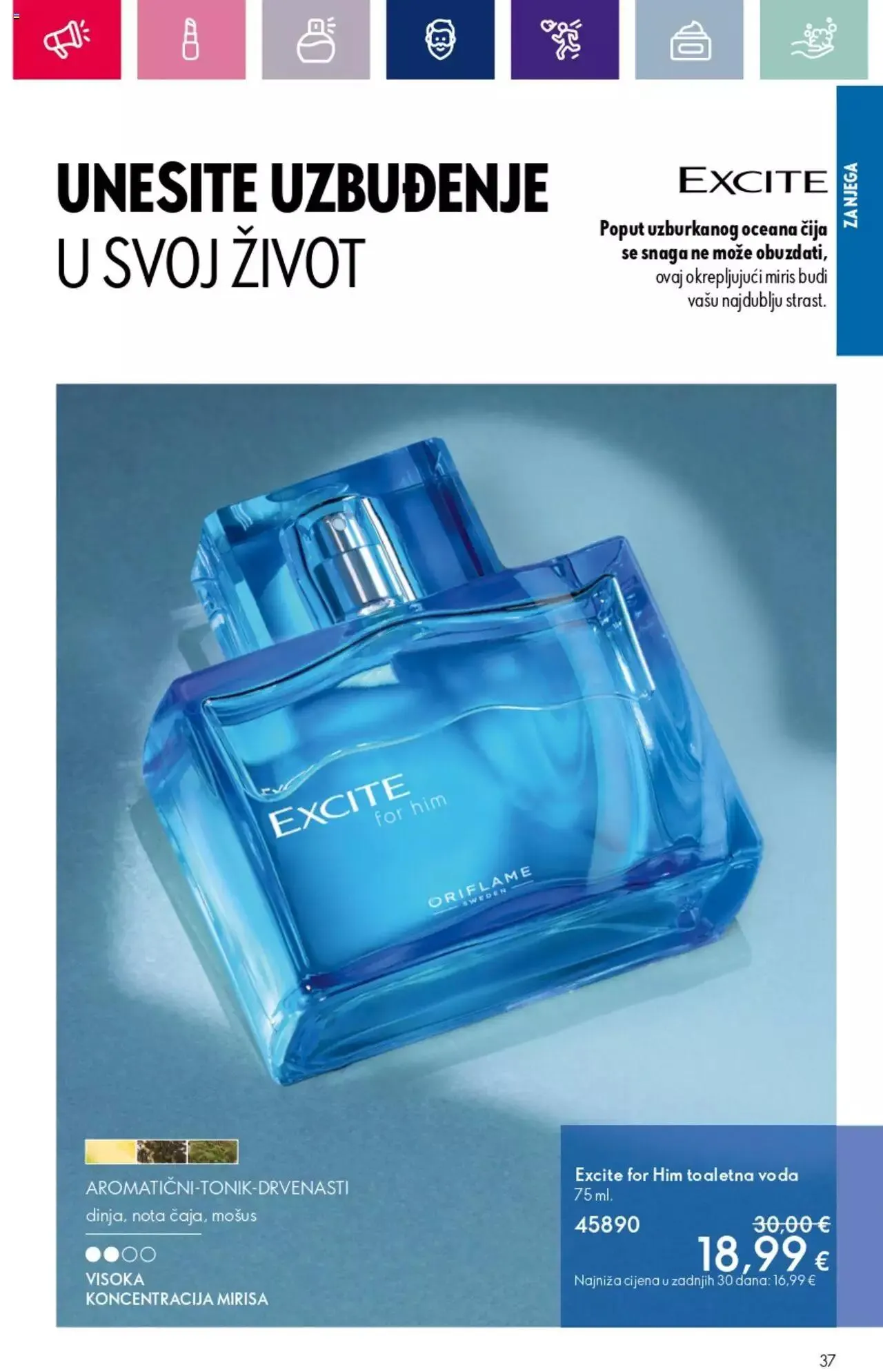 Katalog Katalog Oriflame 2/2024 od 17. siječnja do 14. veljače 2024. - Pregled Stranica 37