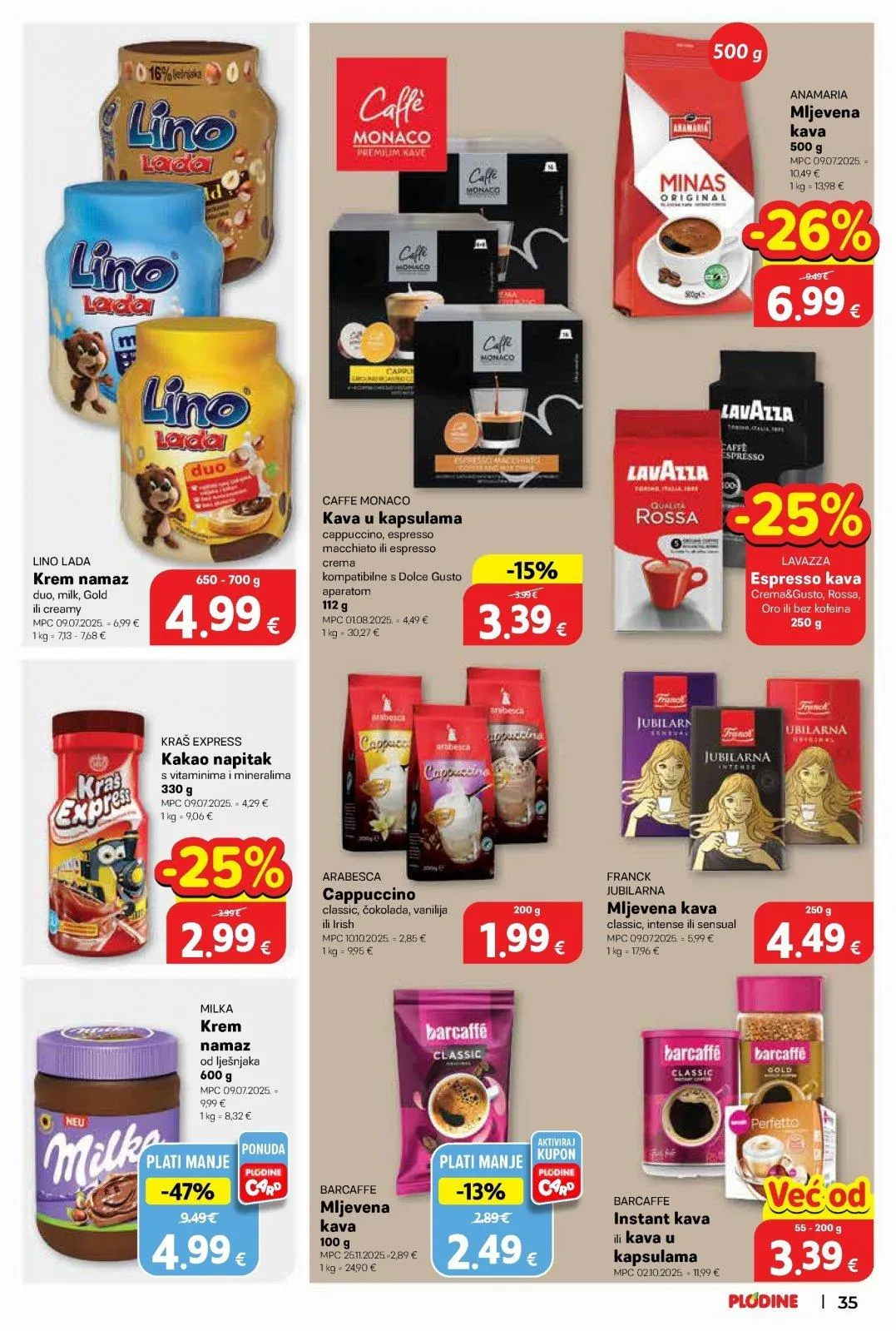 Katalog Plodine katalog do 19.05.2026 od 13. svibnja do 19. svibnja 2026. - Pregled Stranica 35