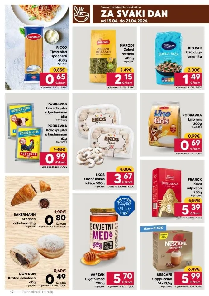 Katalog Pivac katalog do 21.06.2026 od 15. lipnja do 21. lipnja 2026. - Pregled Stranica 10