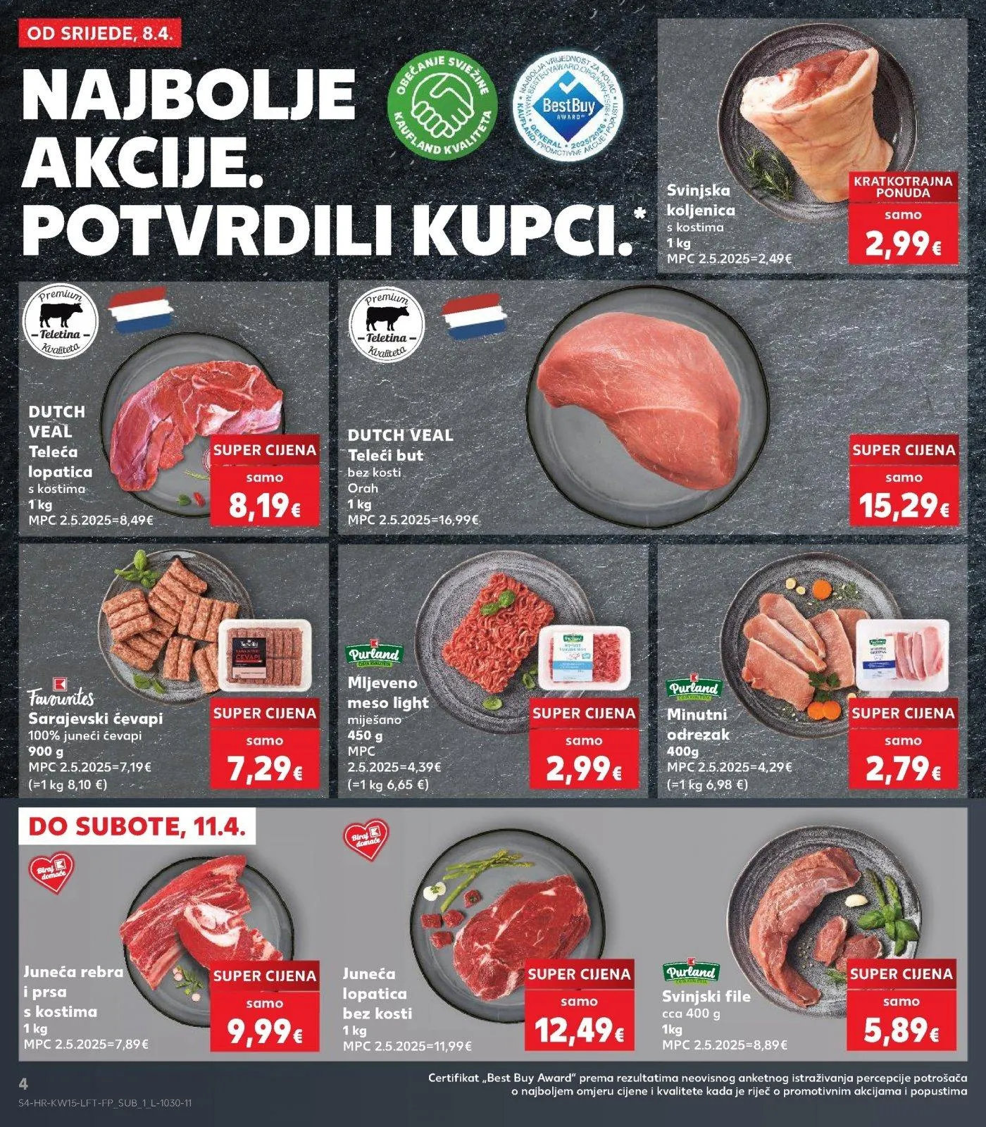 Katalog Kaufland katalog do 14.04.2026 od 8. travnja do 14. travnja 2026. - Pregled Stranica 4