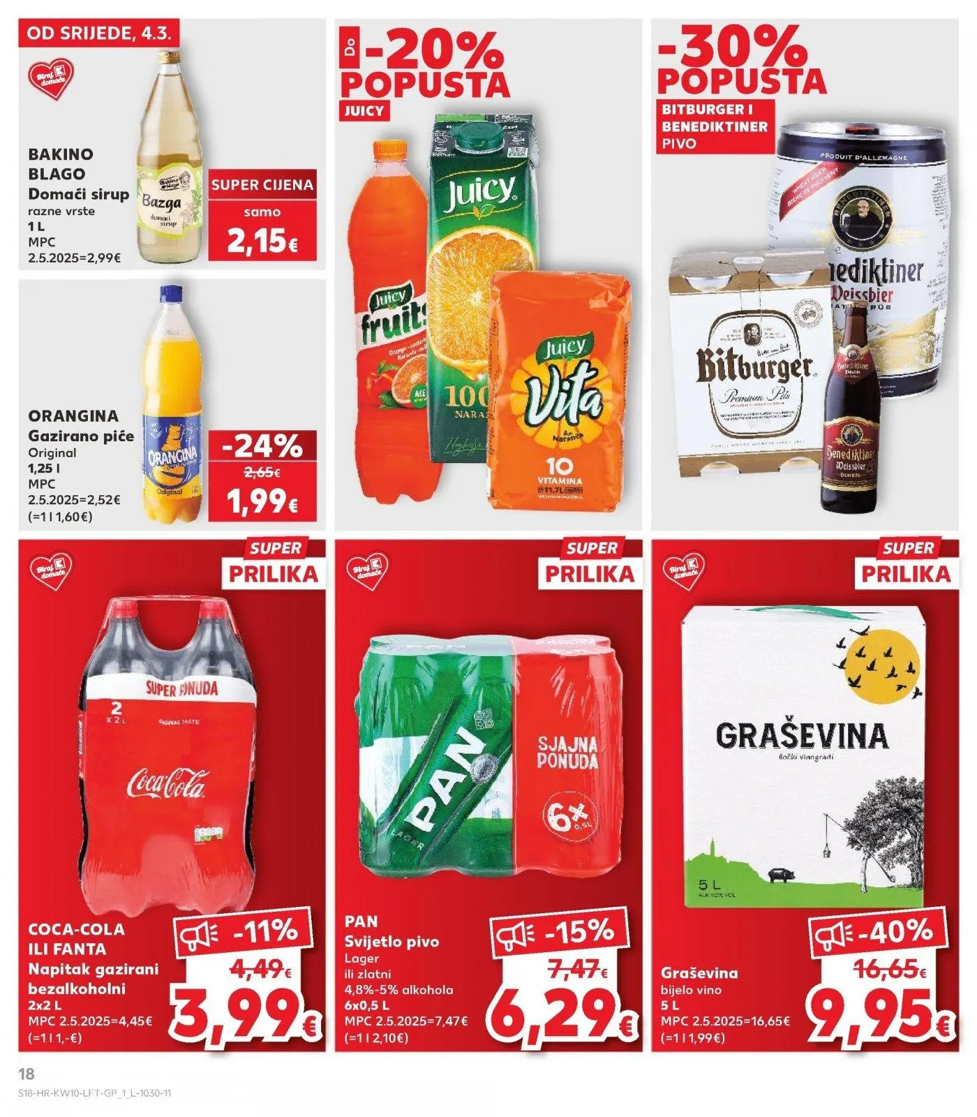 Katalog Kaufland katalog do 10.03.2026 od 5. ožujka do 10. ožujka 2026. - Pregled Stranica 18