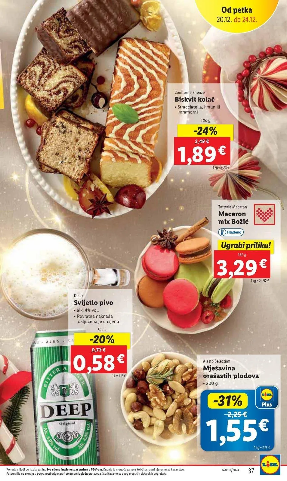 Katalog Lidl katalog do 24.12.2024 od 20. prosinca do 24. prosinca 2024. - Pregled Stranica 37