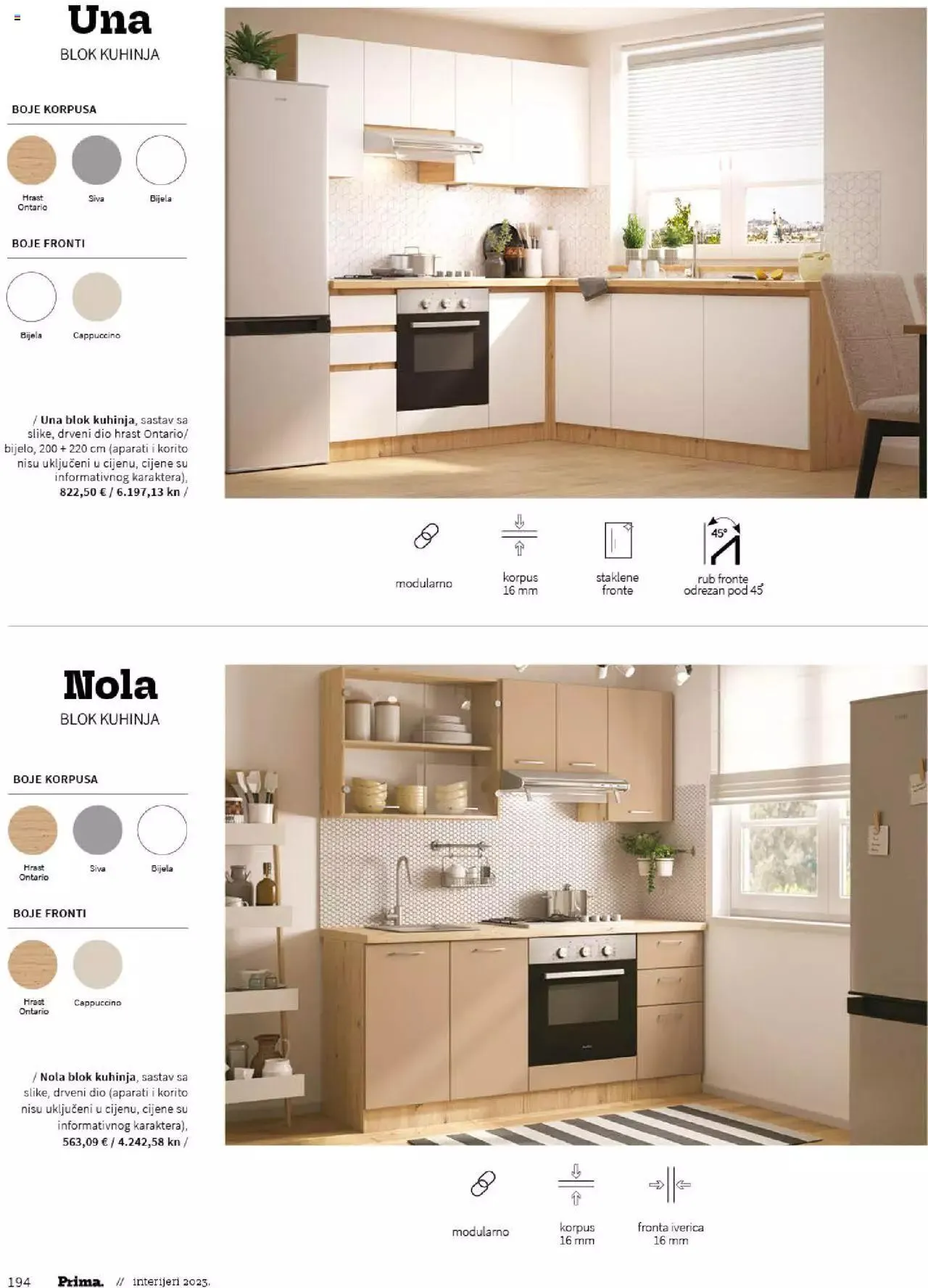 Katalog Katalog interijeri 2023 Prima od 20. veljače do 31. prosinca 2023. - Pregled Stranica 196