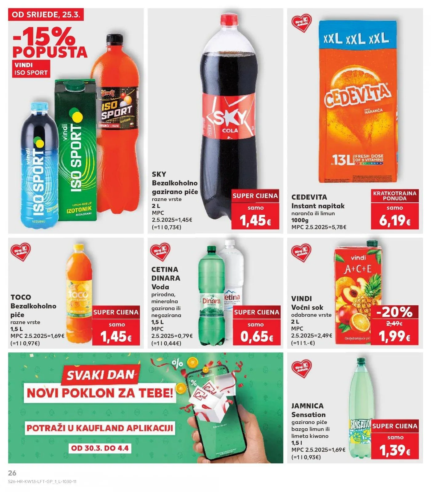 Katalog Kaufland katalog do 31.03.2026 od 25. ožujka do 31. ožujka 2026. - Pregled Stranica 26