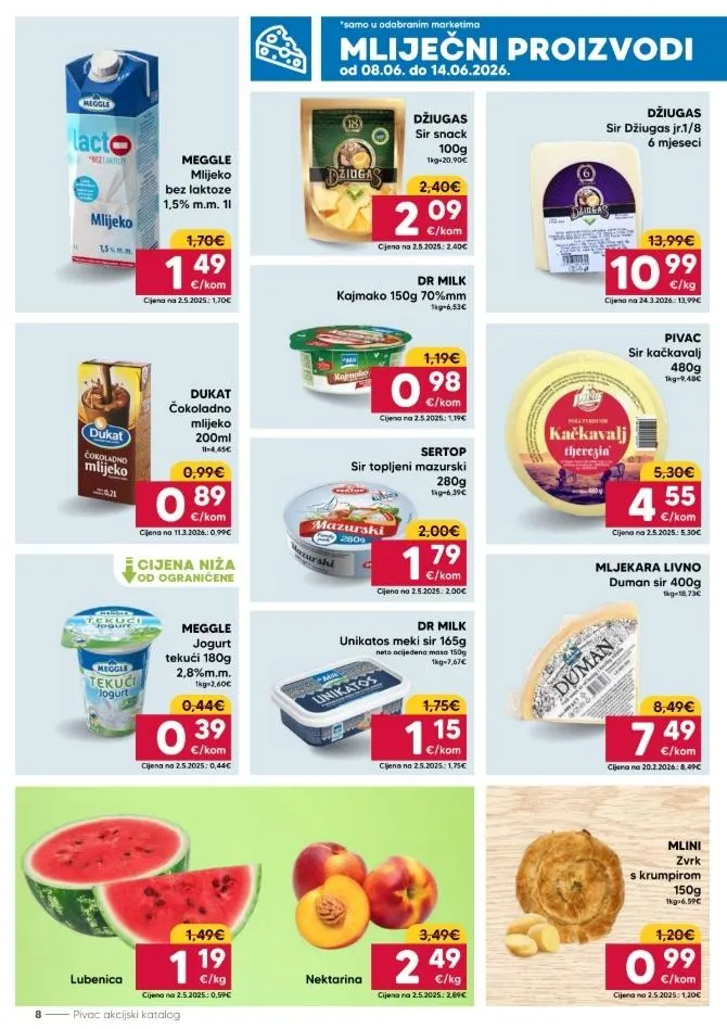 Katalog Pivac katalog do 14.06.2026 od 9. lipnja do 14. lipnja 2026. - Pregled Stranica 8