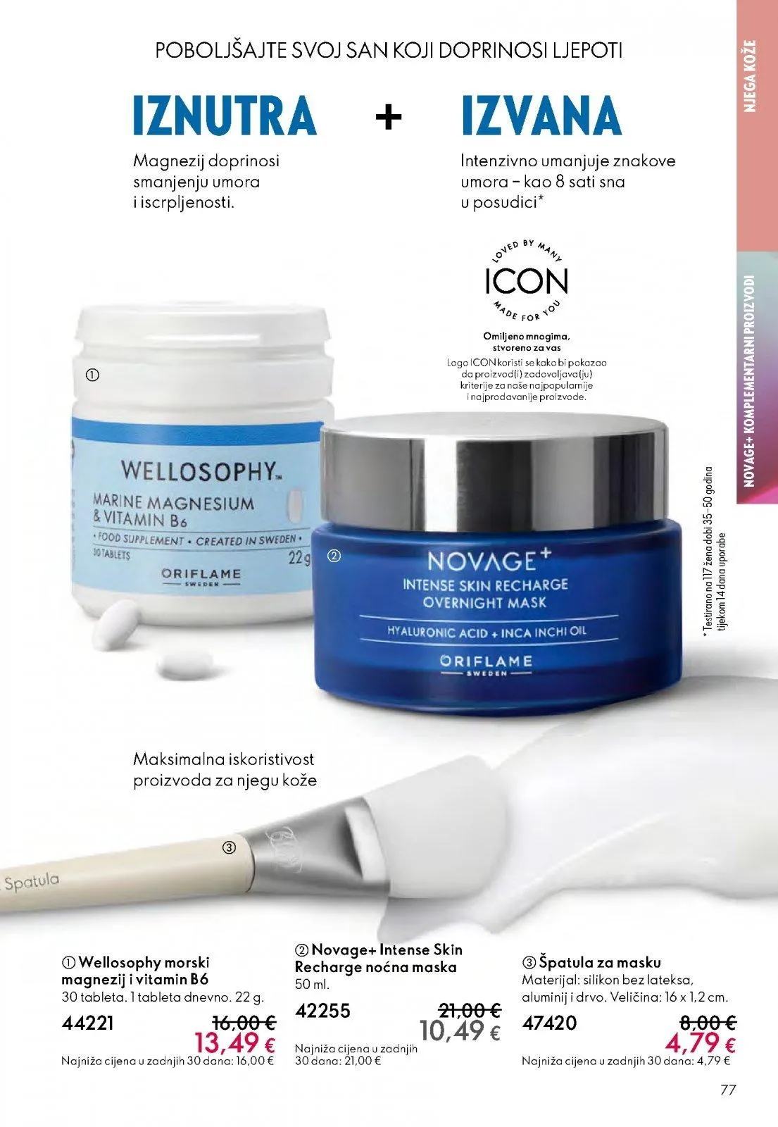 Katalog Oriflame katalog do 16.11.2025 od 31. listopada do 16. studenoga 2025. - Pregled Stranica 77