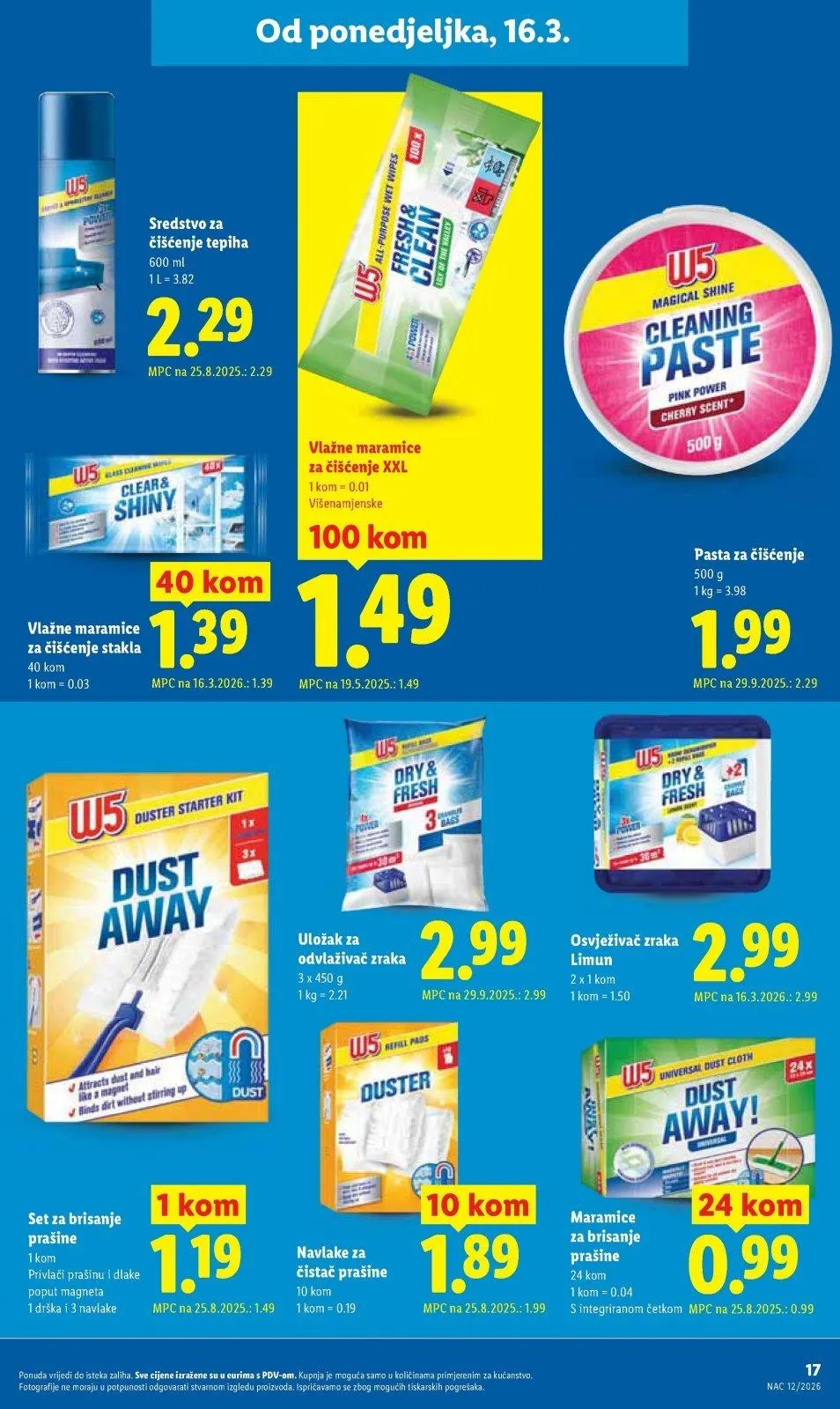 Katalog Lidl katalog do 22.03.2026 od 12. ožujka do 22. ožujka 2026. - Pregled Stranica 17
