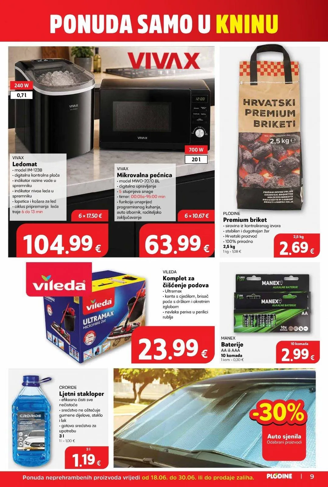 Katalog Plodine katalog do 23.06.2026 od 17. lipnja do 23. lipnja 2026. - Pregled Stranica 9