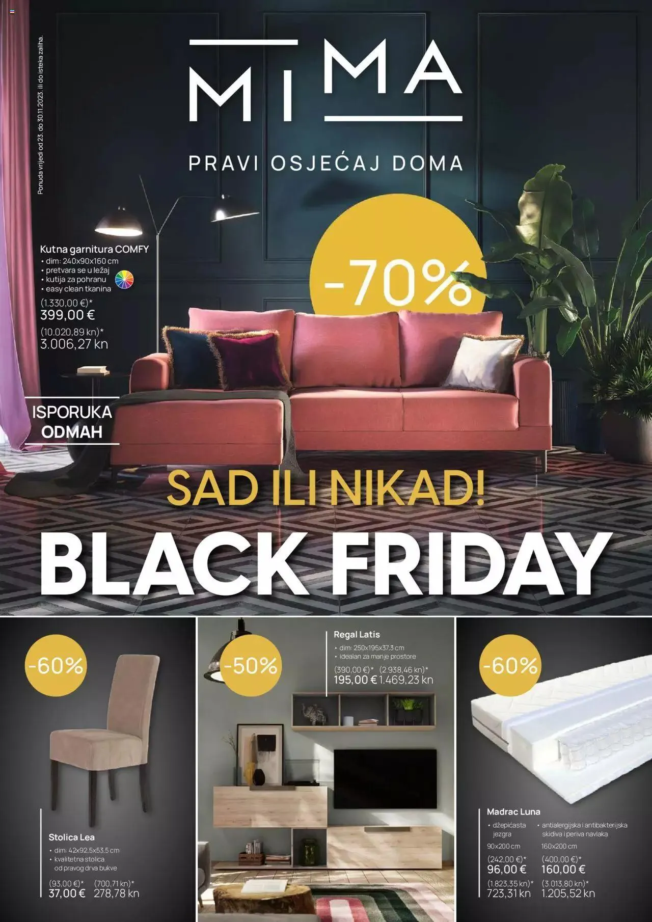 Black Friday Mima namještaj - 0