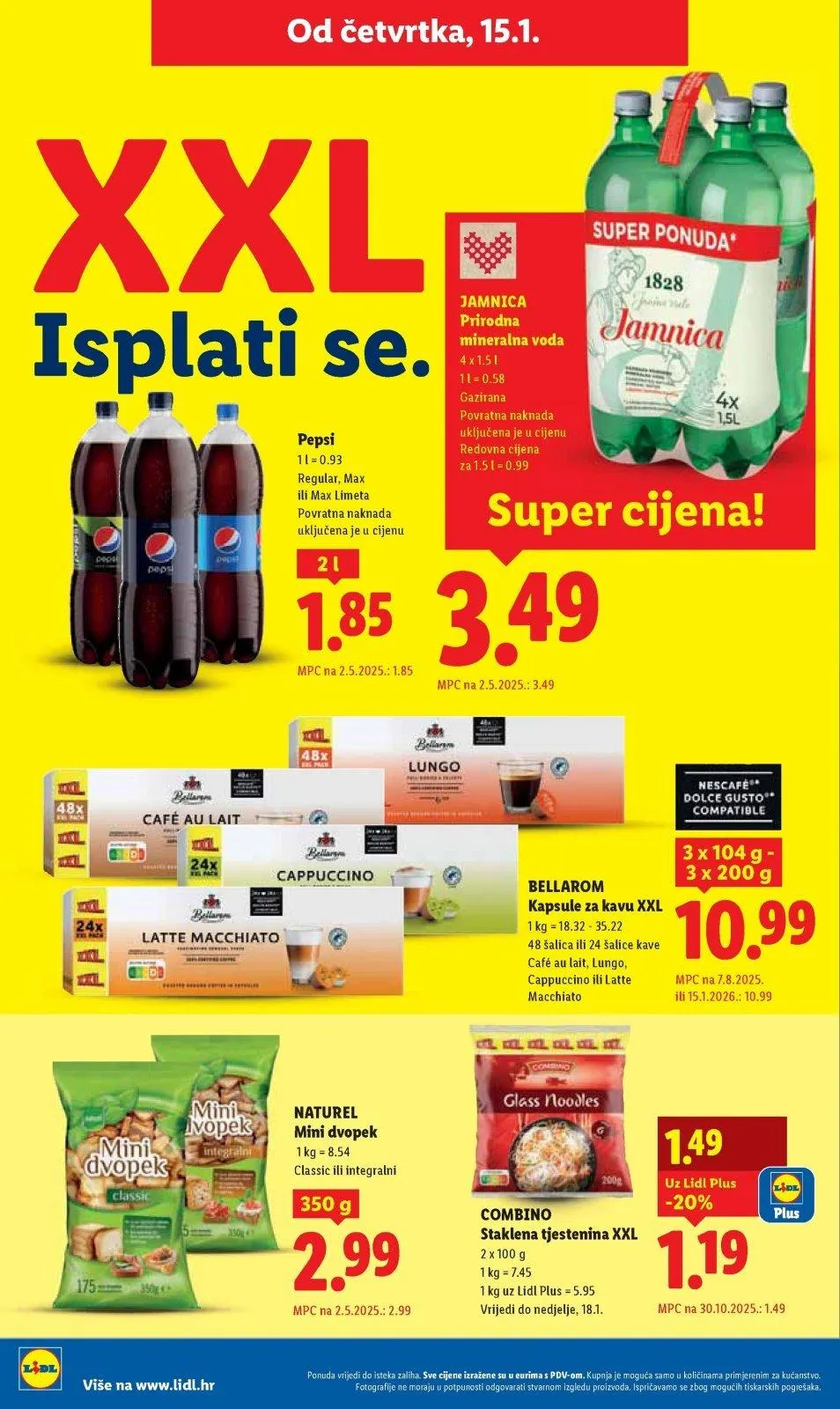 Katalog Lidl katalog do 18.01.2026 od 15. siječnja do 18. siječnja 2026. - Pregled Stranica 60