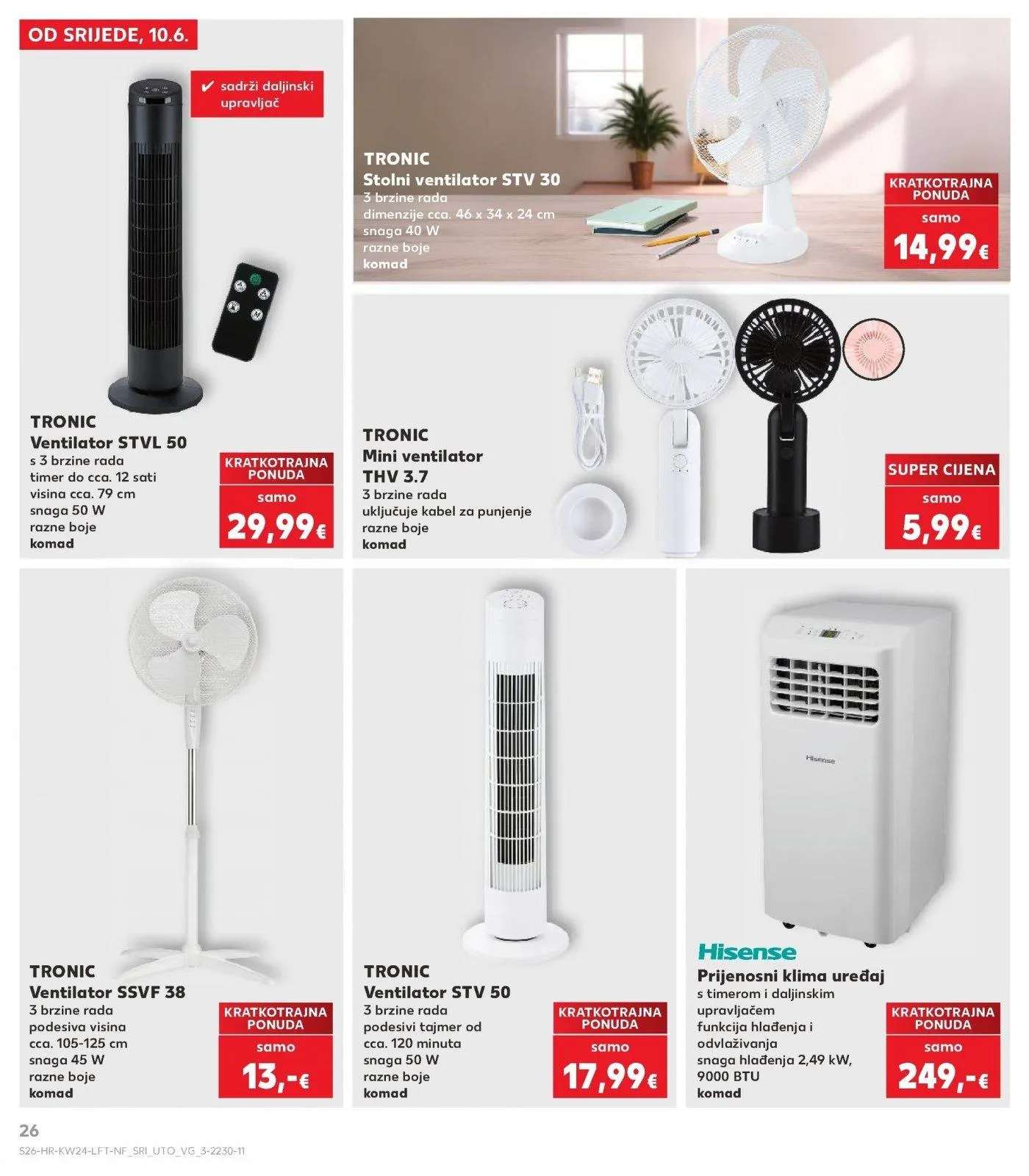 Katalog Kaufland katalog do 16.06.2026 od 10. lipnja do 16. lipnja 2026. - Pregled Stranica 26