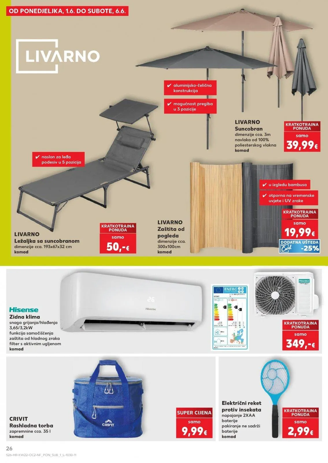 Katalog Kaufland katalog do 02.06.2026 od 27. svibnja do 2. lipnja 2026. - Pregled Stranica 26