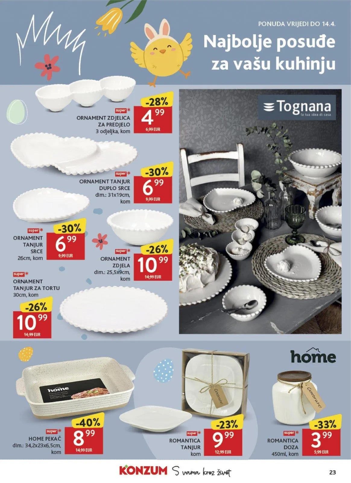 Katalog Konzum katalog do 07.04.2026 od 2. travnja do 7. travnja 2026. - Pregled Stranica 23