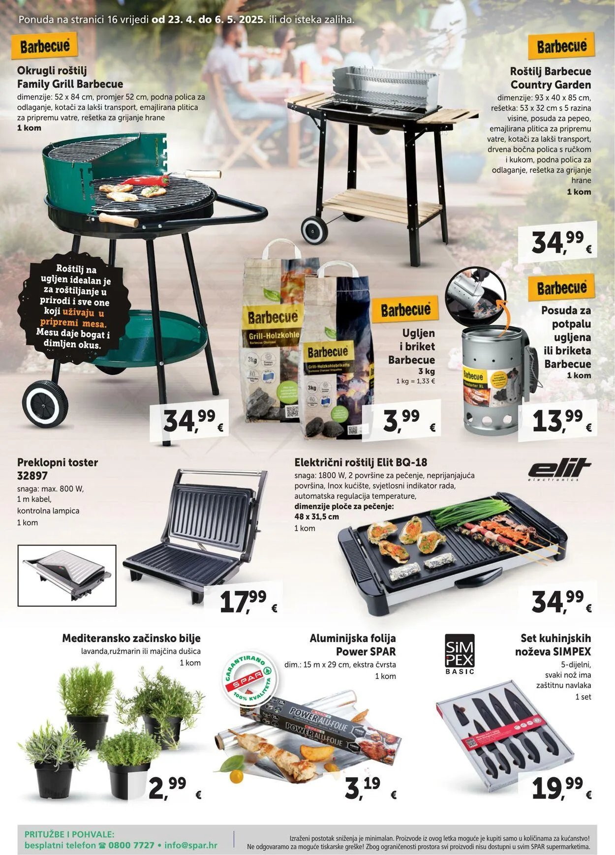 Katalog Spar od 23. travnja do 29. lipnja 2027. - Pregled Stranica 16