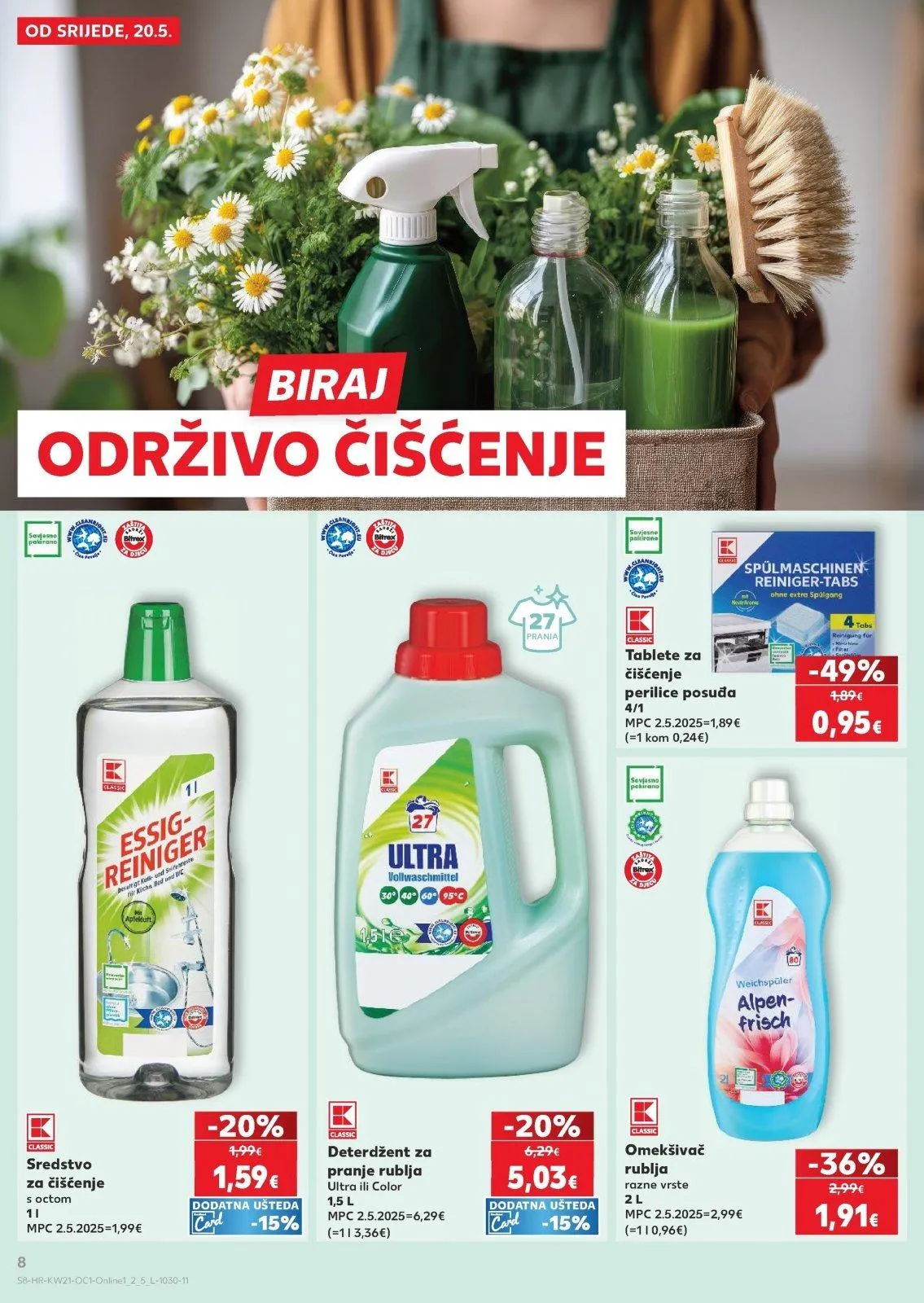 Katalog Kaufland katalog do 26.05.2026 od 20. svibnja do 26. svibnja 2026. - Pregled Stranica 8