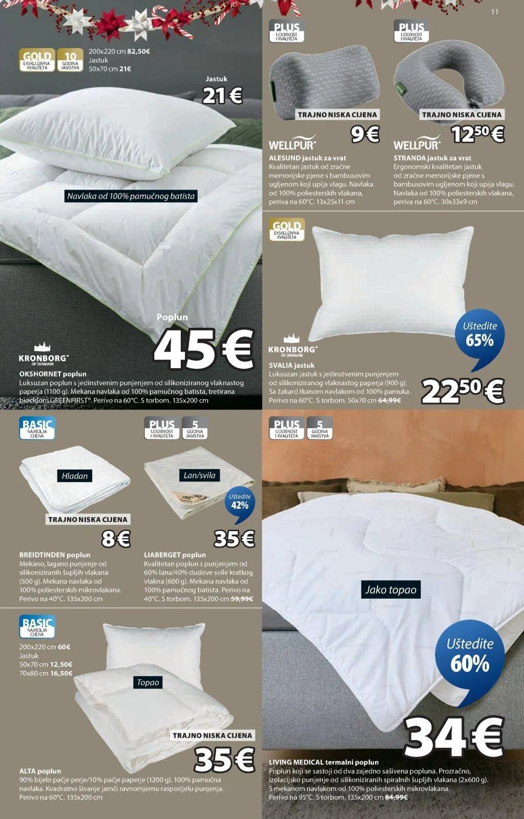 Katalog JYSK katalog do 30.12.2025 od 3. prosinca do 30. prosinca 2025. - Pregled Stranica 11