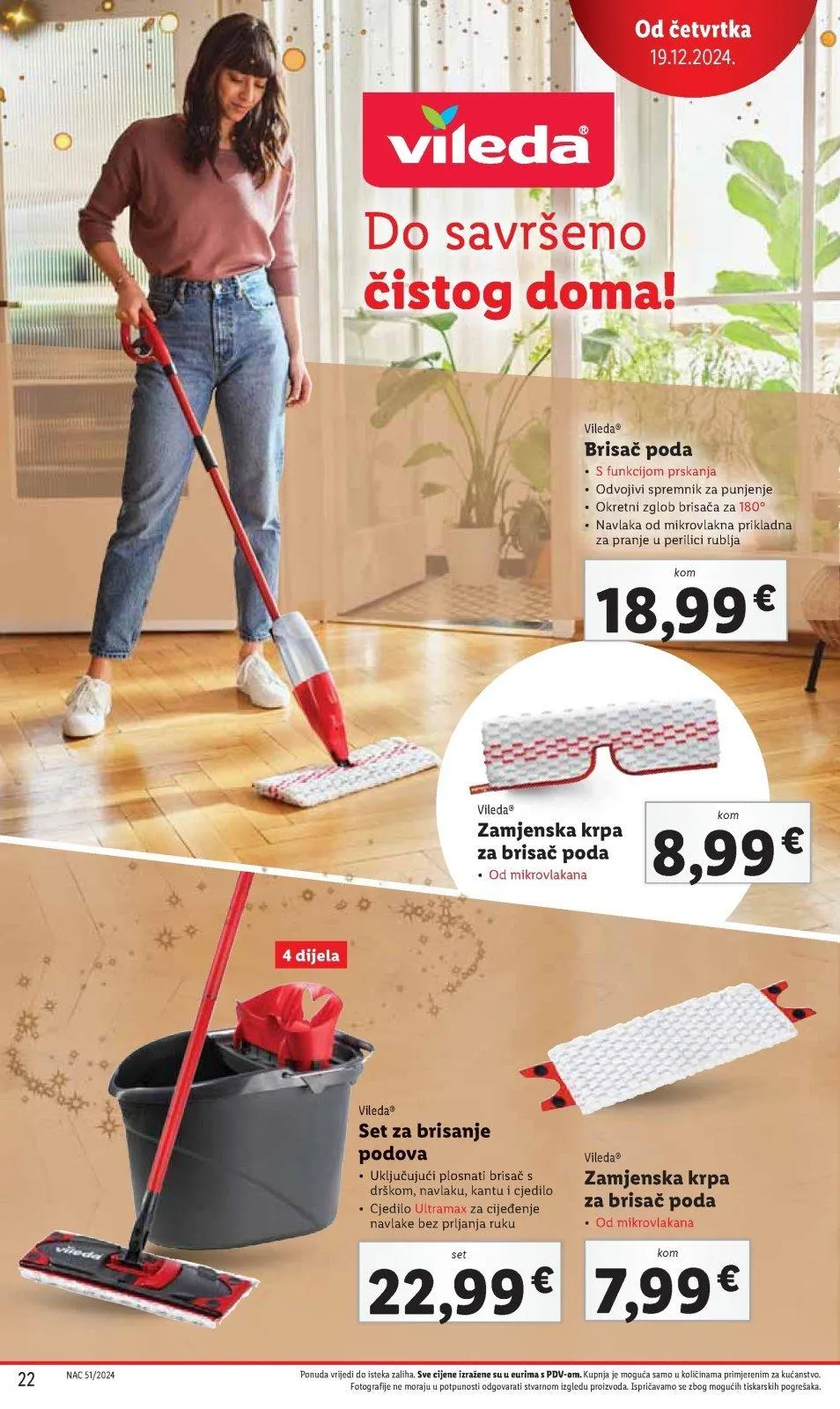 Katalog Lidl katalog do 24.12.2024 od 20. prosinca do 24. prosinca 2024. - Pregled Stranica 22