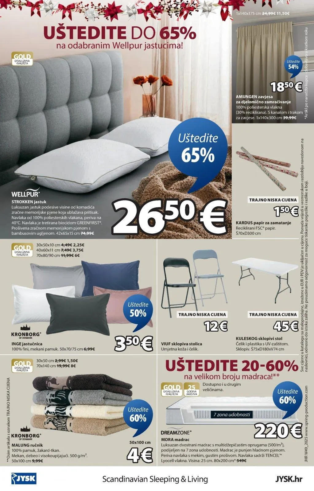 Katalog JYSK katalog do 30.12.2025 od 3. prosinca do 30. prosinca 2025. - Pregled Stranica 16