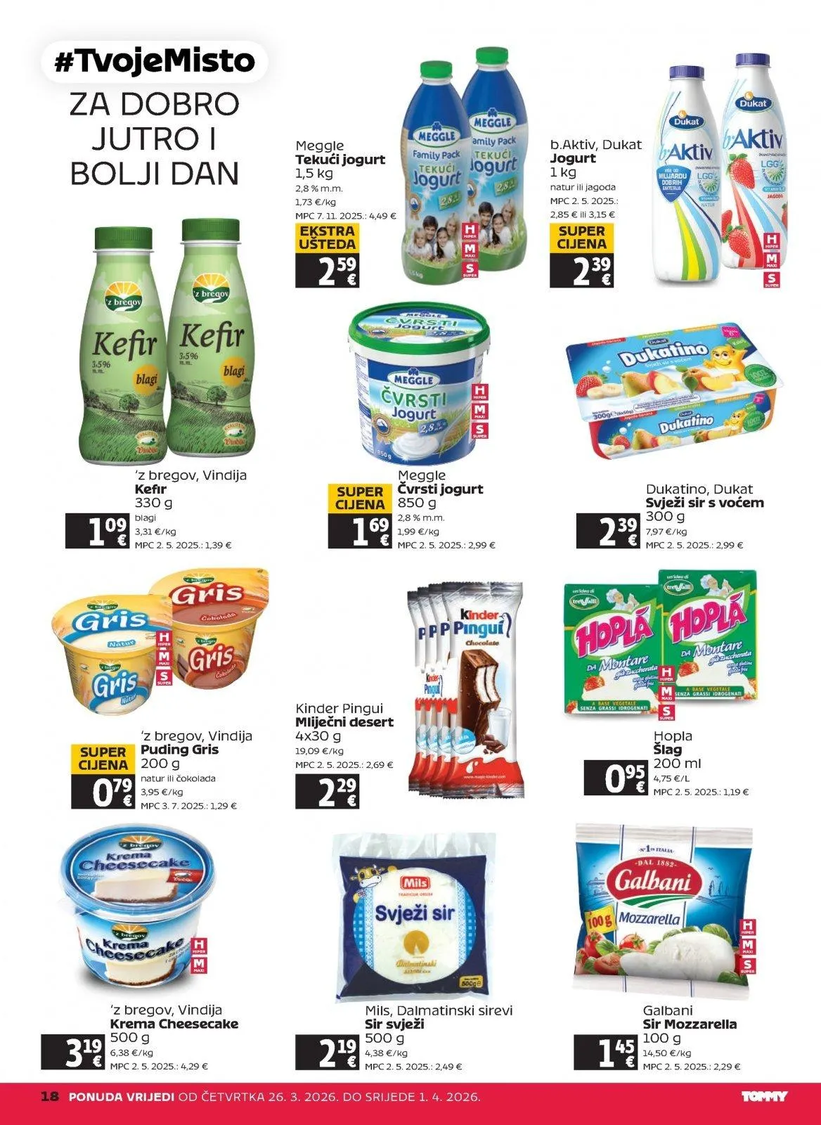 Katalog Tommy katalog do 01.04.2026 od 26. ožujka do 1. travnja 2026. - Pregled Stranica 18