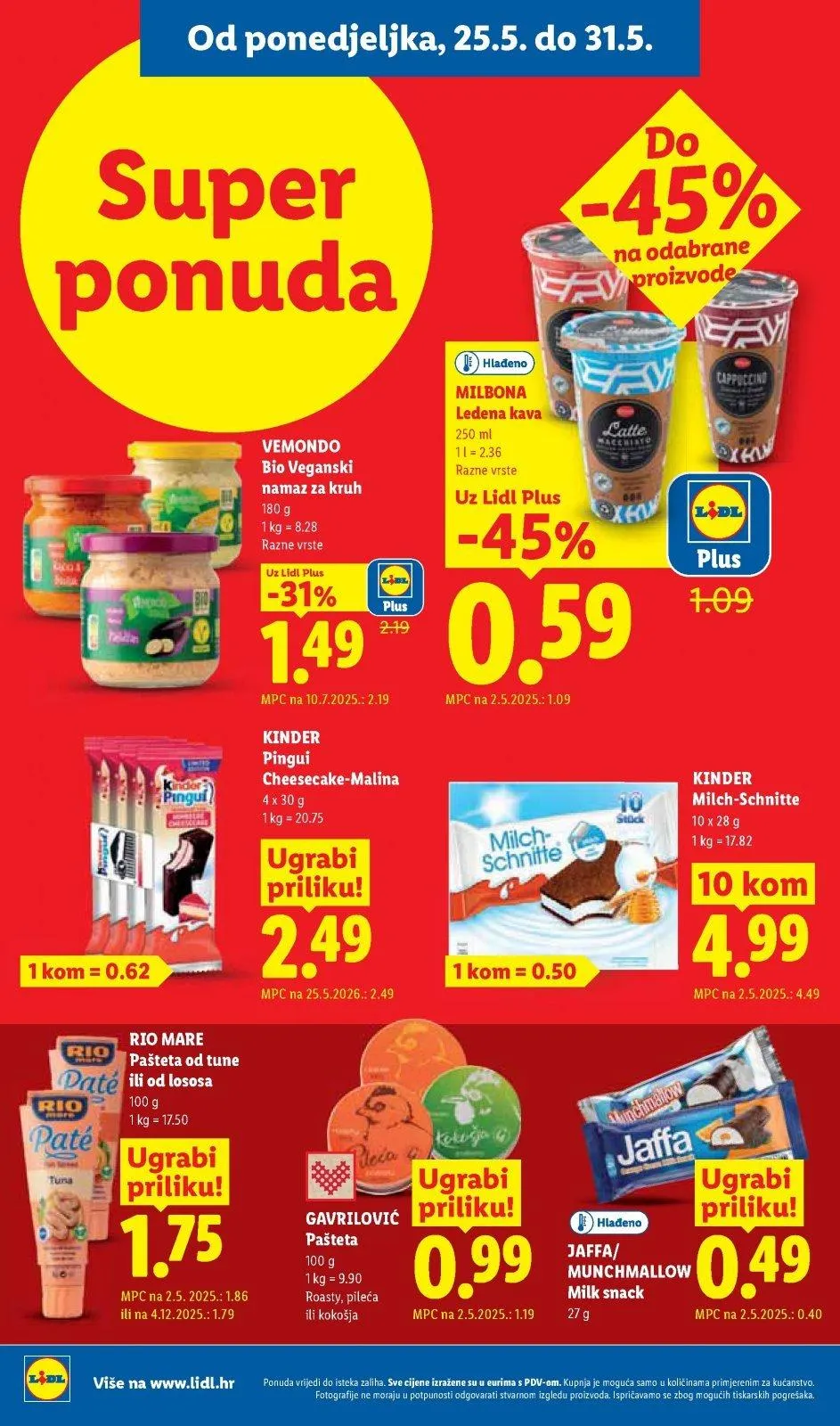 Katalog Lidl katalog do 31.05.2026 od 21. svibnja do 31. svibnja 2026. - Pregled Stranica 6