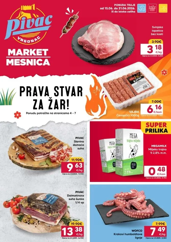 Katalog Pivac katalog do 21.06.2026 od 15. lipnja do 21. lipnja 2026. - Pregled Stranica 1