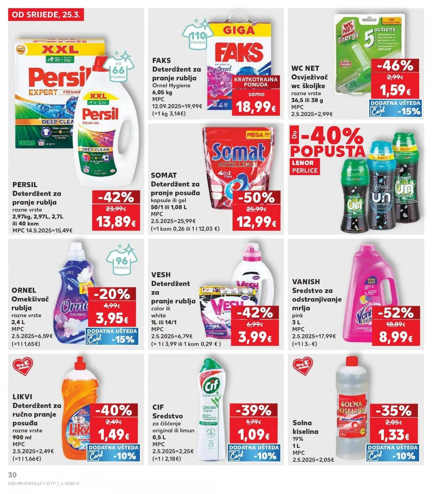 Katalog Kaufland katalog do 31.03.2026 od 25. ožujka do 31. ožujka 2026. - Pregled Stranica 30