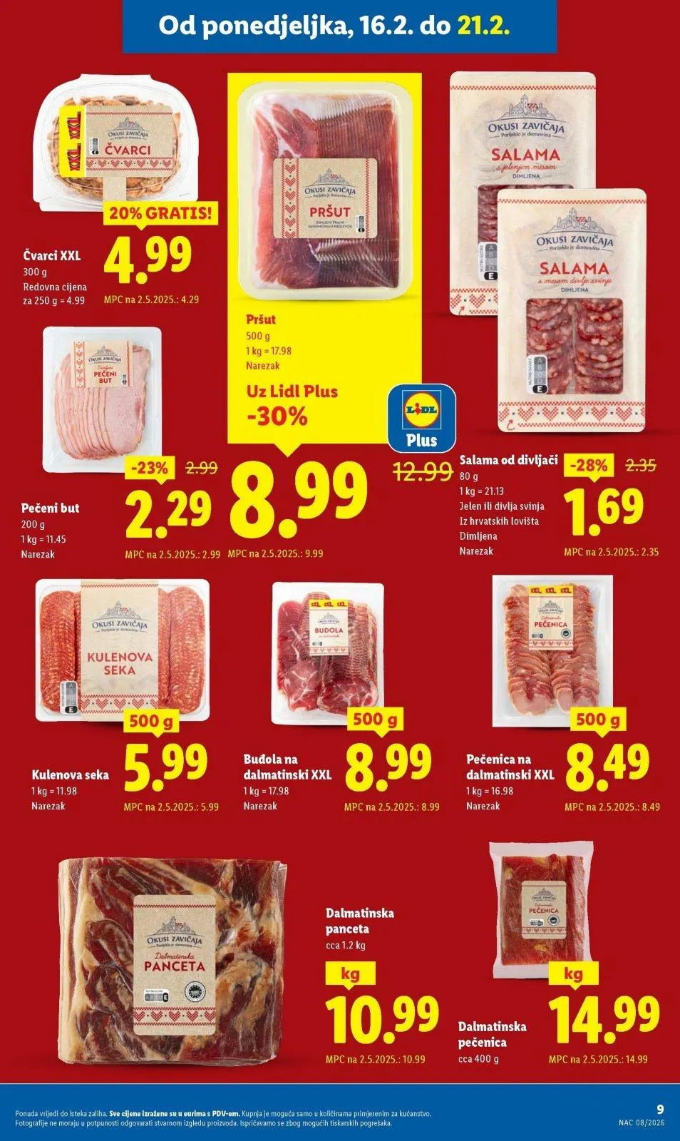Katalog Lidl katalog do 21.02.2026 od 12. veljače do 21. veljače 2026. - Pregled Stranica 9