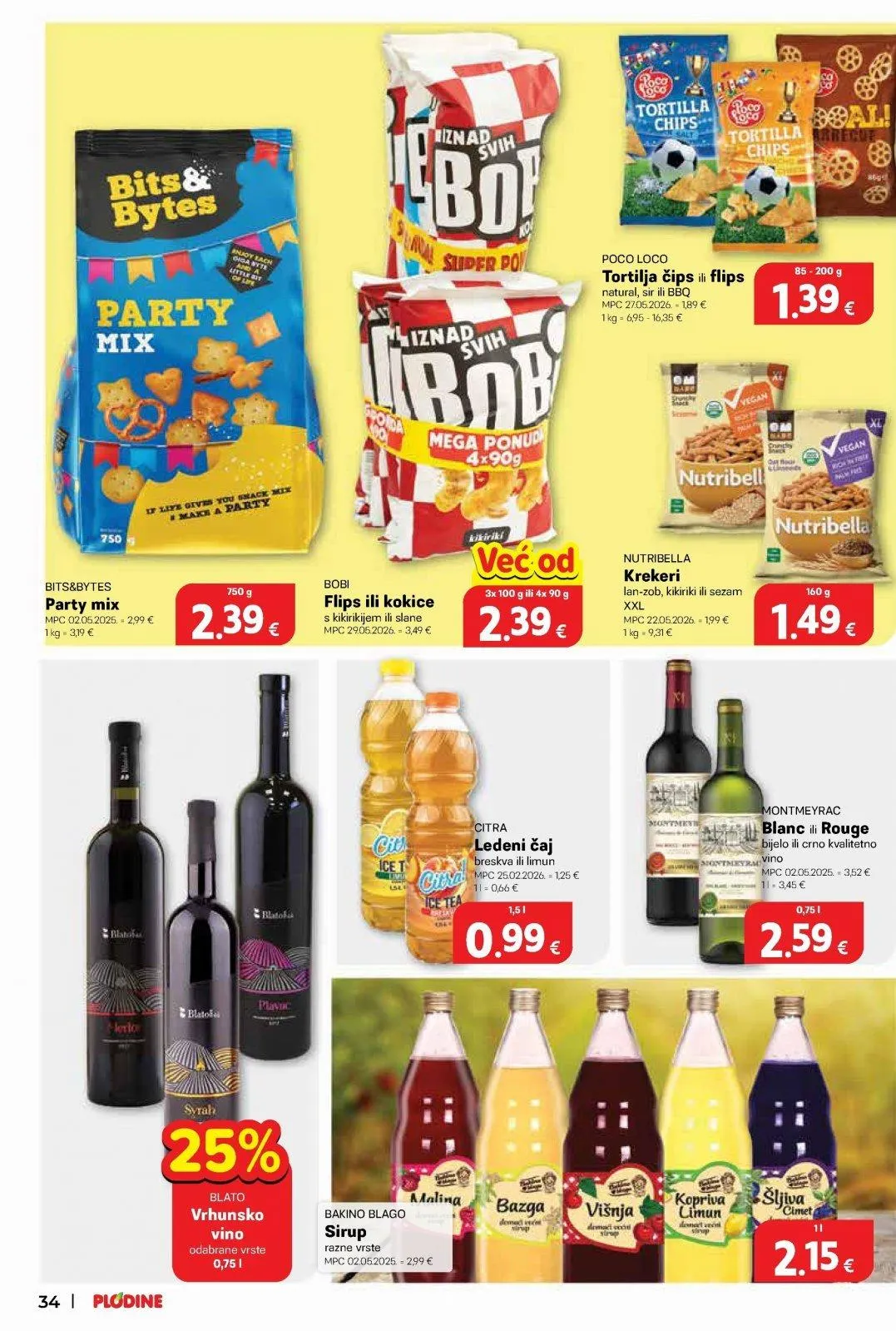 Katalog Plodine katalog do 30.06.2026 od 26. lipnja do 30. lipnja 2026. - Pregled Stranica 34