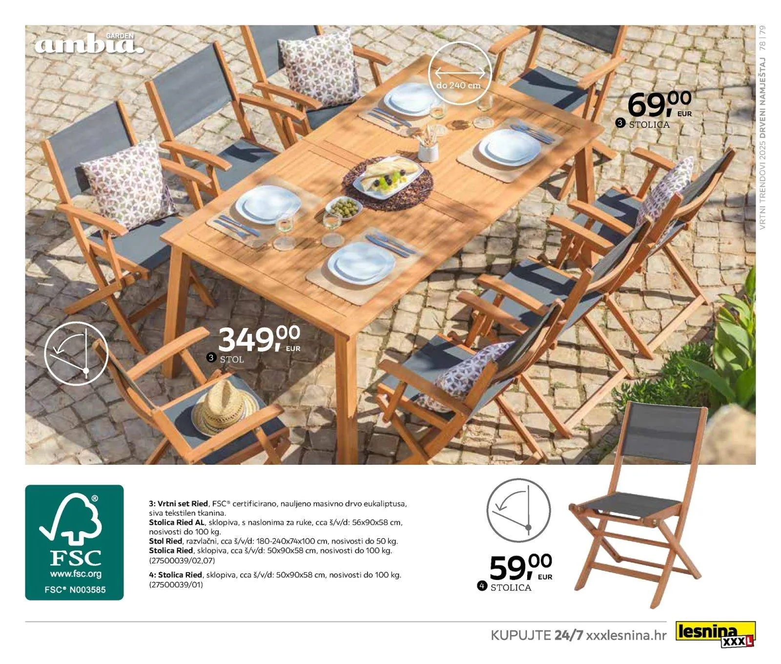 Katalog Lesnina katalog do 31.10.2025 od 28. listopada do 31. listopada 2025. - Pregled Stranica 79