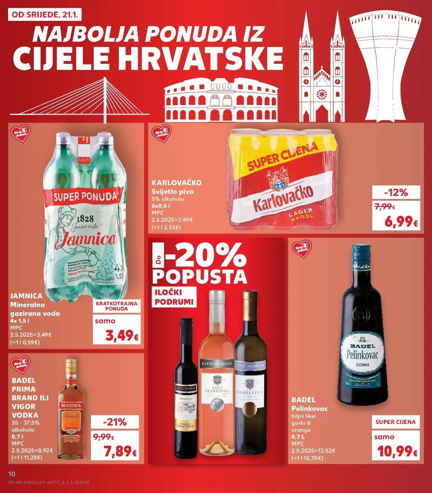 Katalog Kaufland katalog do 27.01.2026 od 21. siječnja do 27. siječnja 2026. - Pregled Stranica 10