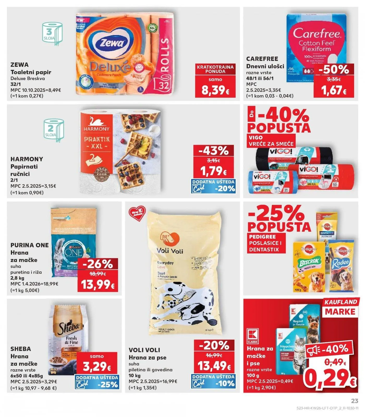 Katalog Kaufland katalog do 30.06.2026 od 25. lipnja do 30. lipnja 2026. - Pregled Stranica 23