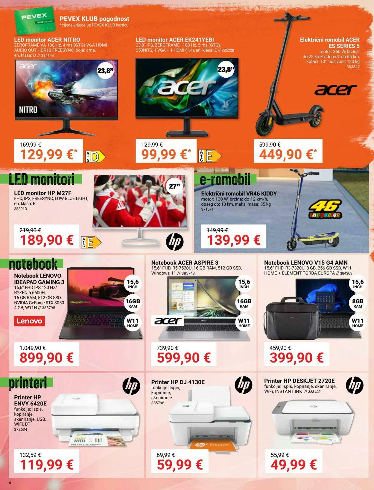 Katalog Pevex od 1. veljače do 26. veljače 2024. - Pregled Stranica 4