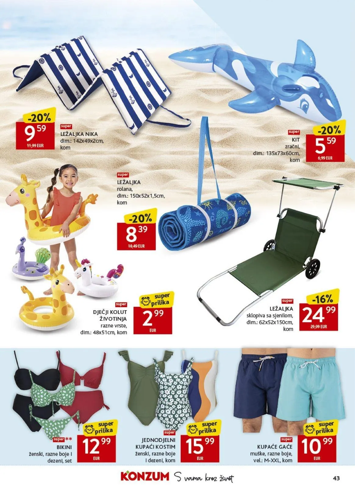 Katalog Konzum katalog do 16.06.2026 od 10. lipnja do 16. lipnja 2026. - Pregled Stranica 43