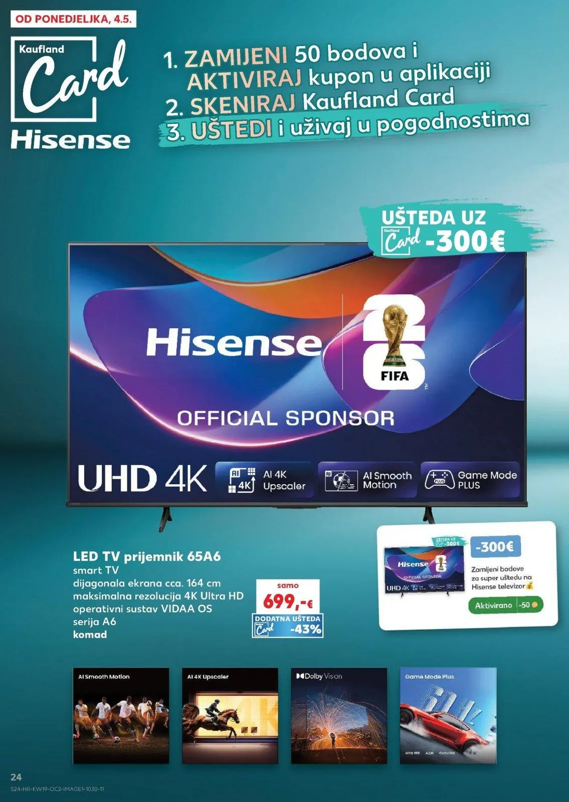 Katalog Kaufland katalog do 12.05.2026 od 8. svibnja do 12. svibnja 2026. - Pregled Stranica 24