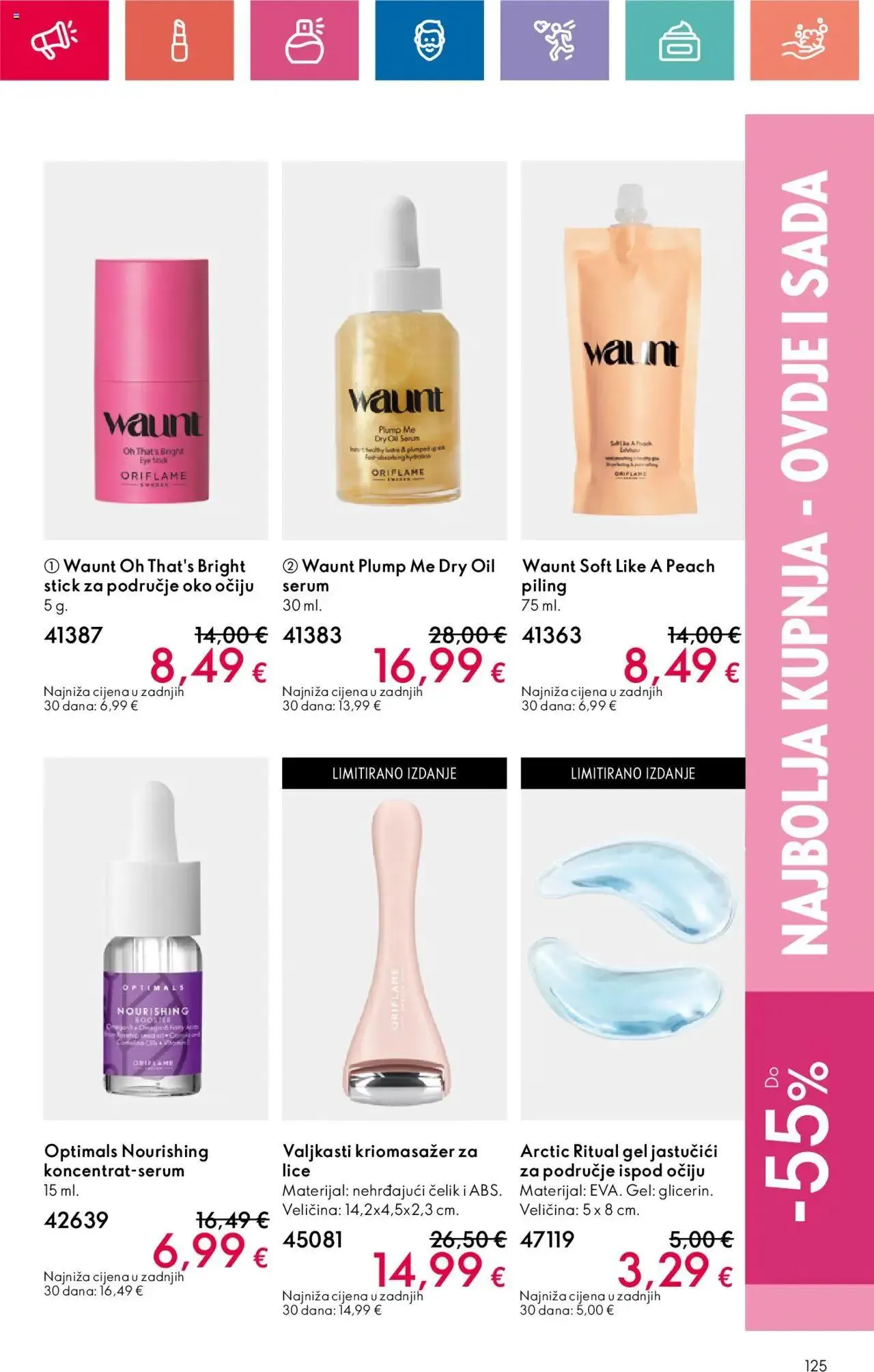 Katalog Katalog 11/2024 Oriflame od 1. kolovoza do 21. kolovoza 2024. - Pregled Stranica 125