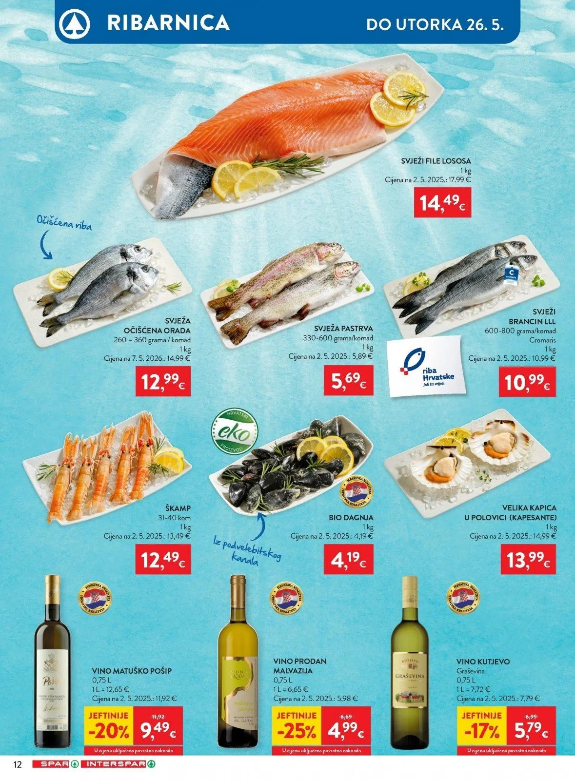 Katalog Interspar katalog do 26.05.2026 od 20. svibnja do 26. svibnja 2026. - Pregled Stranica 12