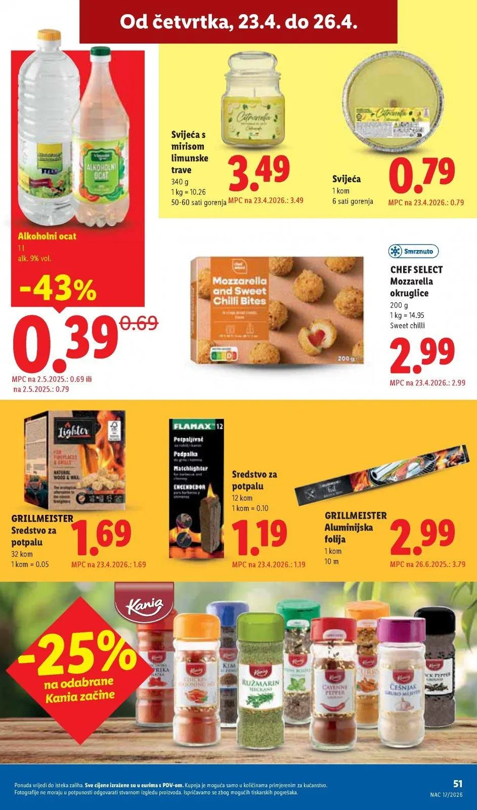Katalog Lidl katalog do 26.04.2026 od 16. travnja do 26. travnja 2026. - Pregled Stranica 51