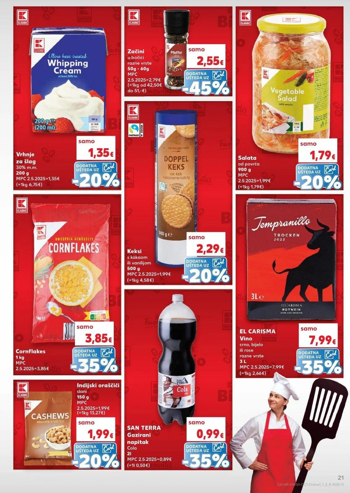 Katalog Kaufland katalog do 16.12.2025 od 10. prosinca do 16. prosinca 2025. - Pregled Stranica 21