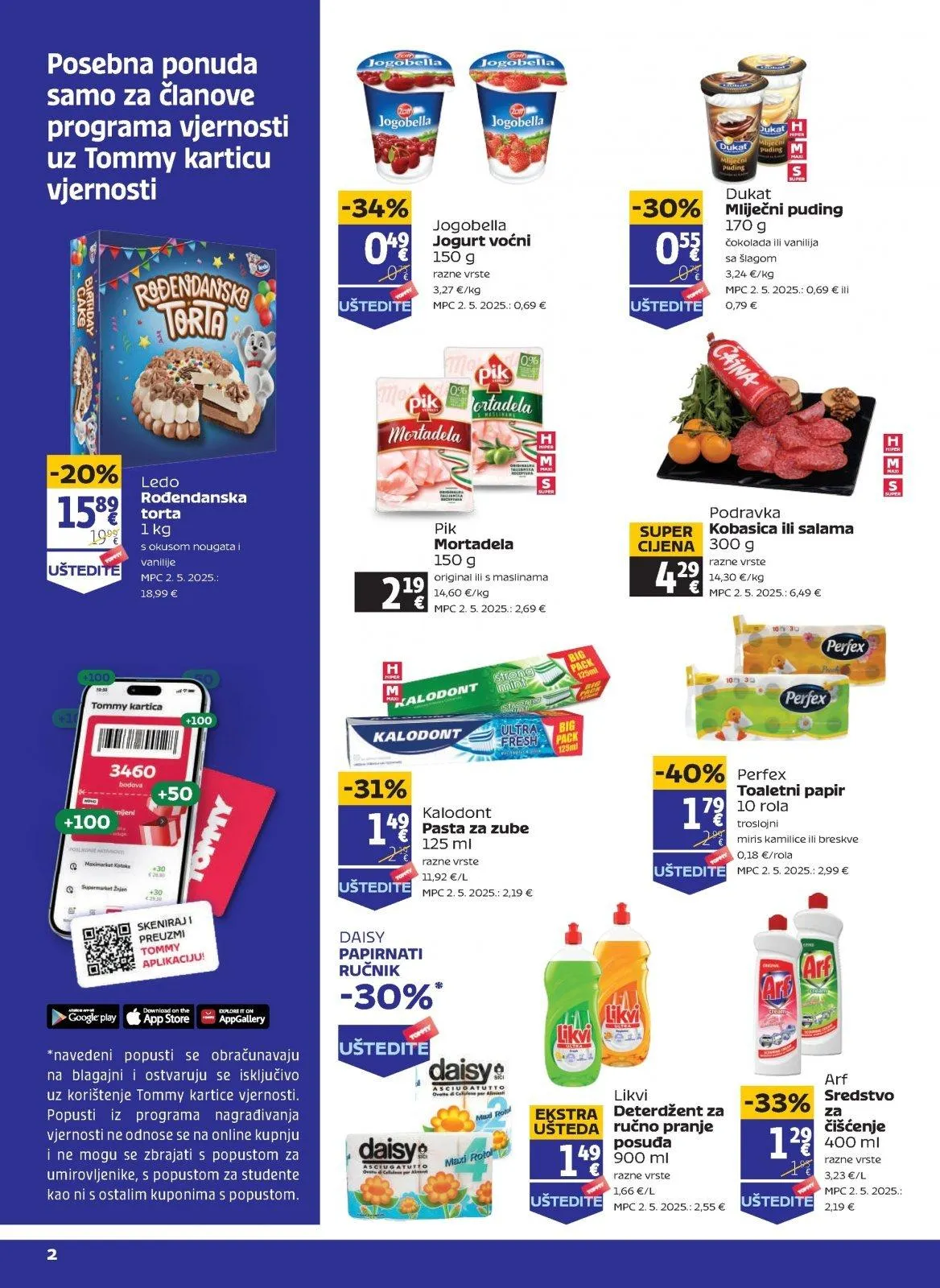 Katalog Tommy katalog do 29.04.2026 od 23. travnja do 29. travnja 2026. - Pregled Stranica 2