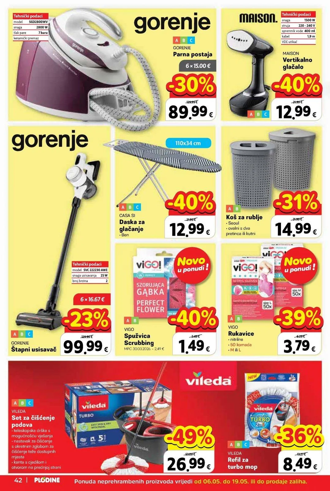 Katalog Plodine katalog do 12.05.2026 od 7. svibnja do 12. svibnja 2026. - Pregled Stranica 42