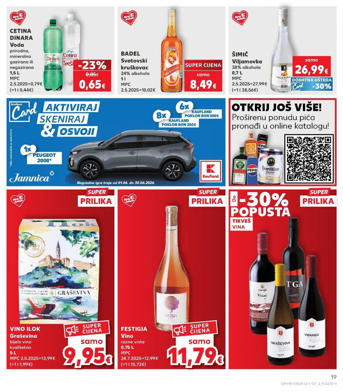 Katalog Kaufland katalog do 16.06.2026 od 10. lipnja do 16. lipnja 2026. - Pregled Stranica 19