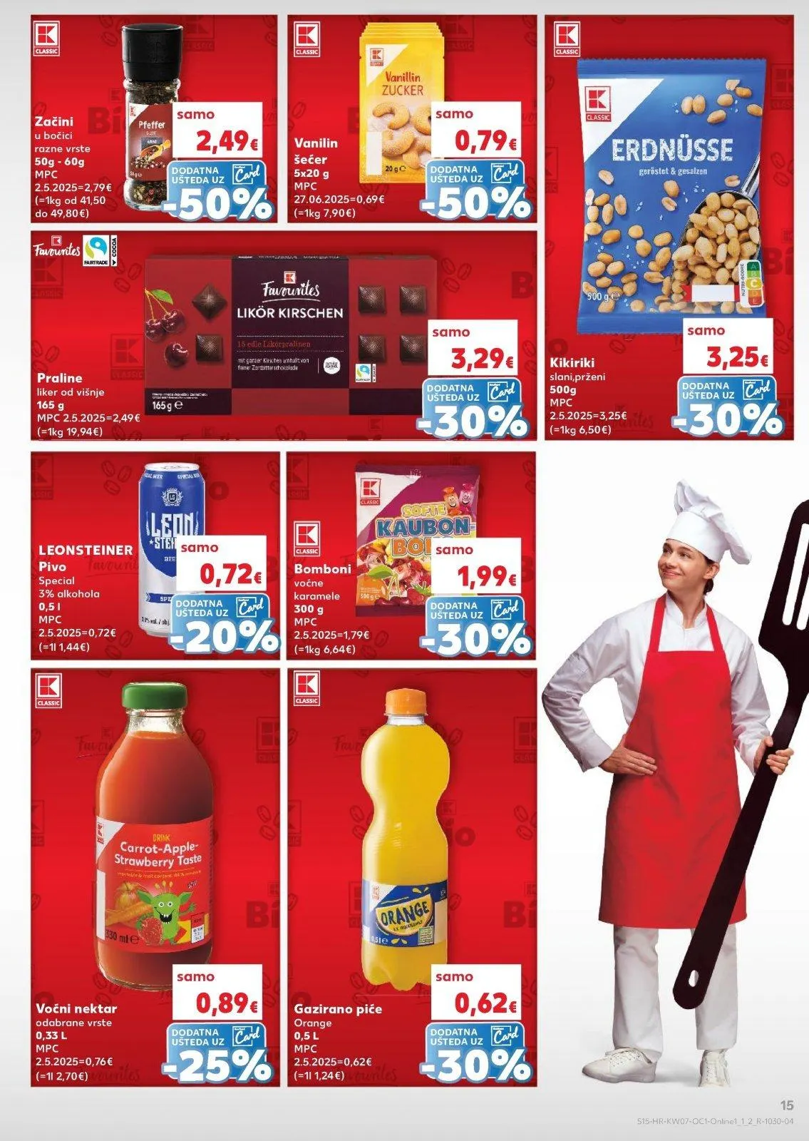 Katalog Kaufland katalog do 17.02.2026 od 11. veljače do 17. veljače 2026. - Pregled Stranica 15