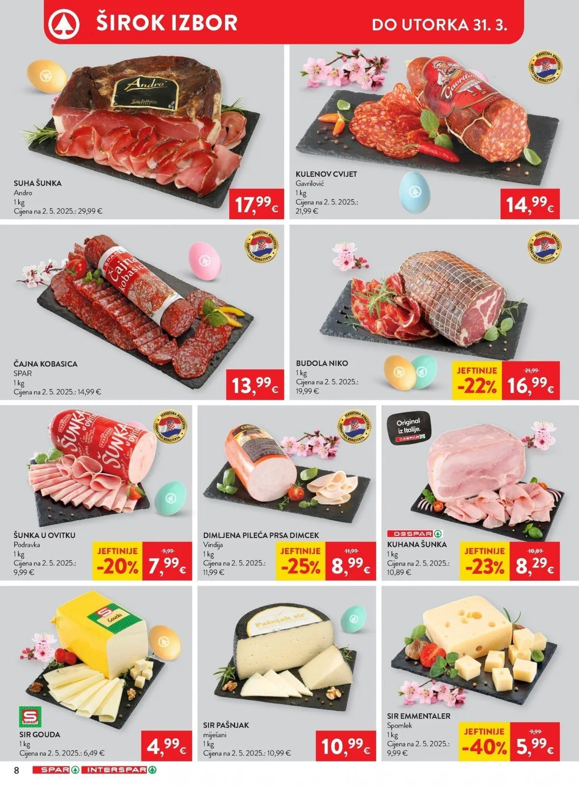 Katalog Spar katalog do 31.03.2026 od 26. ožujka do 31. ožujka 2026. - Pregled Stranica 10