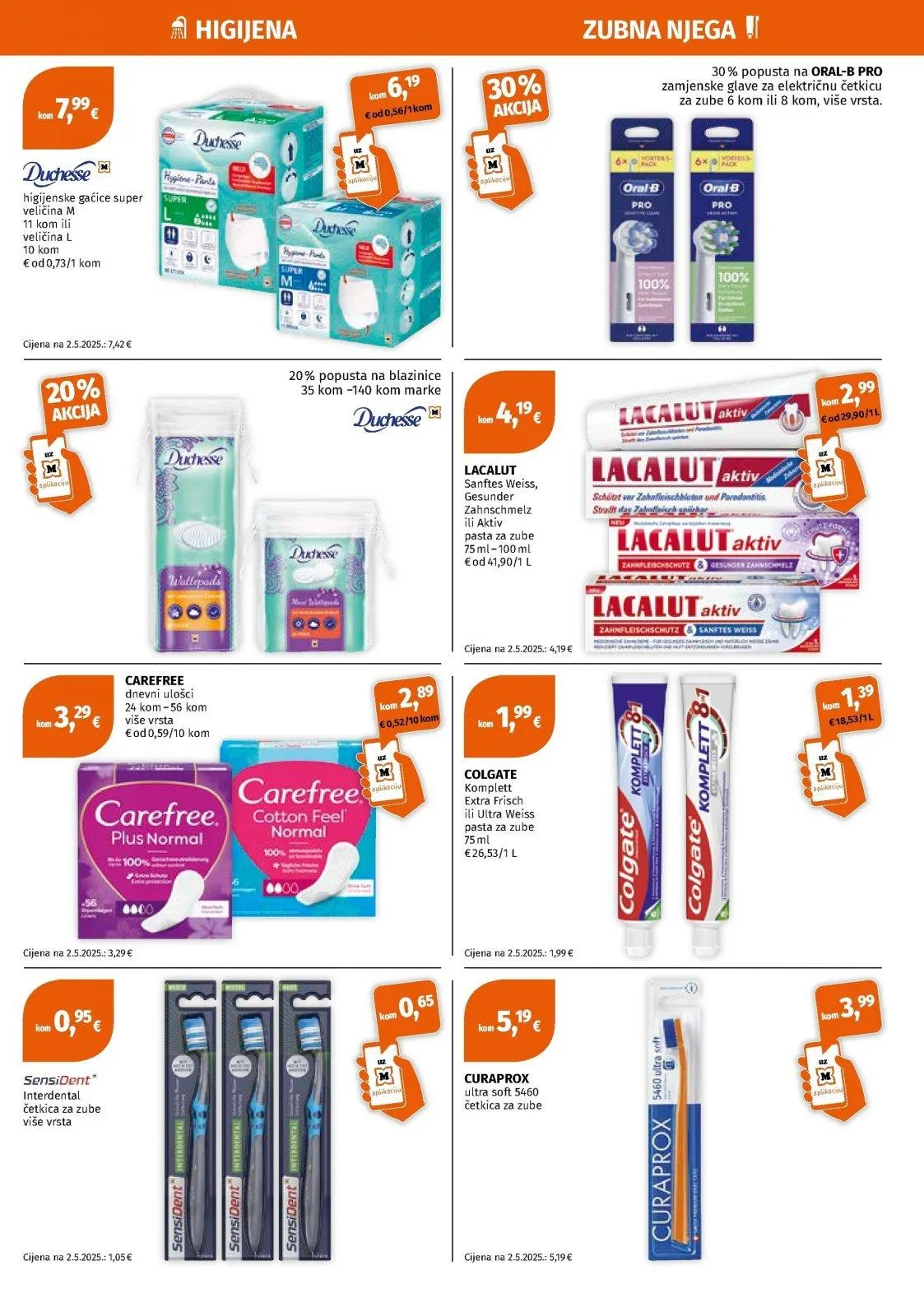 Katalog Müller katalog do 17.05.2026 od 8. svibnja do 17. svibnja 2026. - Pregled Stranica 5