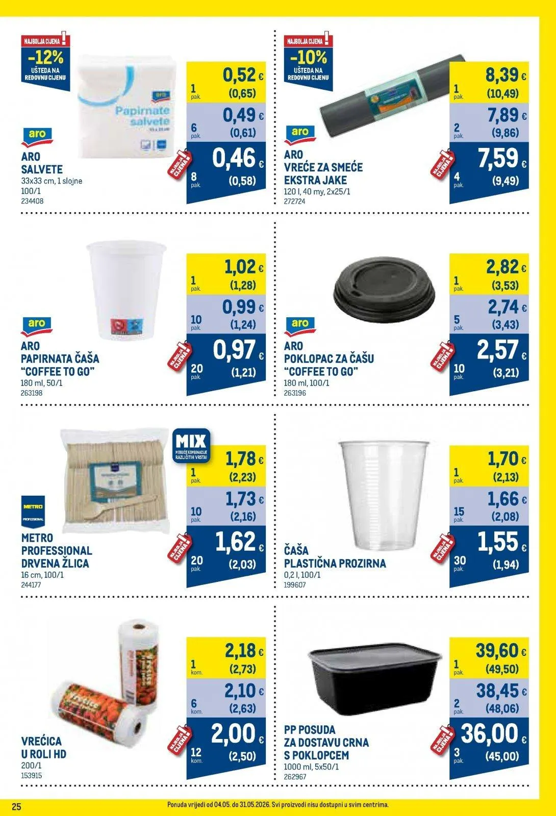 Katalog Metro katalog do 01.06.2026 od 8. svibnja do 1. lipnja 2026. - Pregled Stranica 25