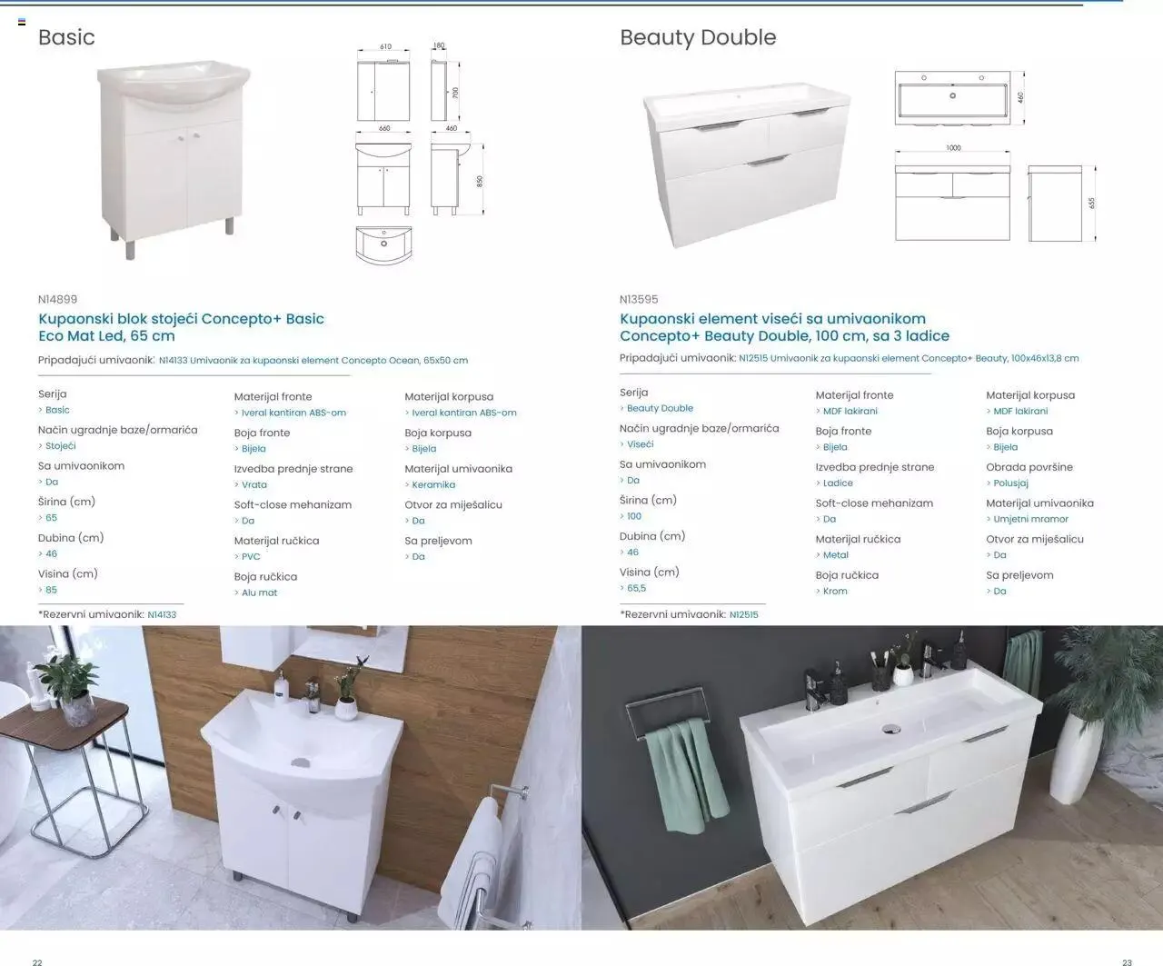 Katalog Kupaonski namještaj i ogledala 2023 Fero-term od 13. ožujka do 31. prosinca 2023. - Pregled Stranica 12